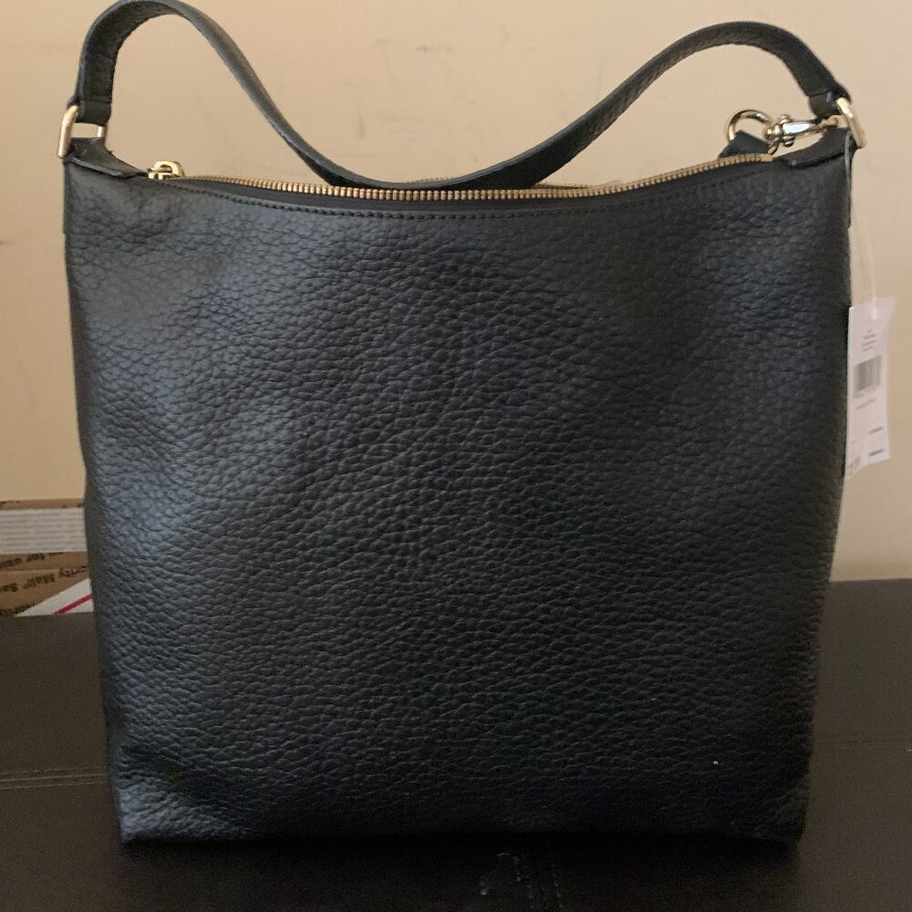 Kate spade Black leather shoulder bag NWT PRICE FIRM